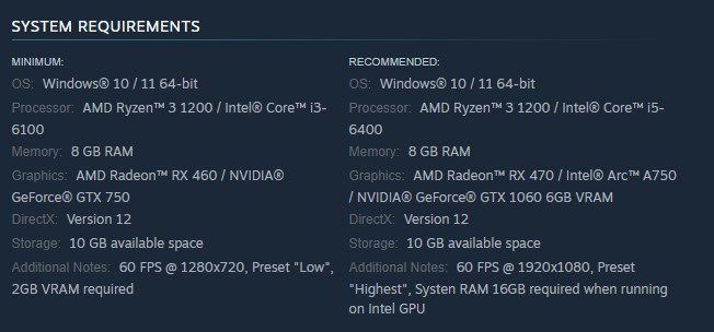 Fix 1 Check System Requirements 2