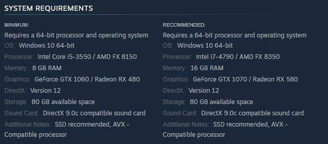 Fix #1 Check System Requirements