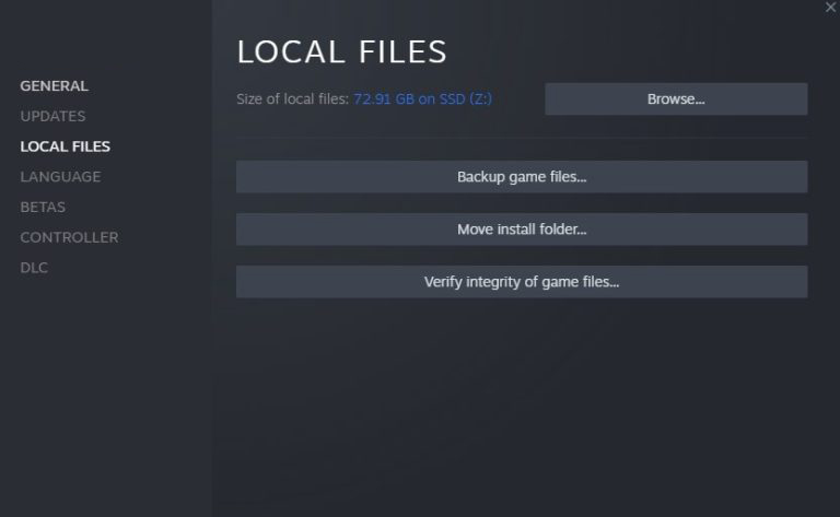 Fix #1 Verify Game Files