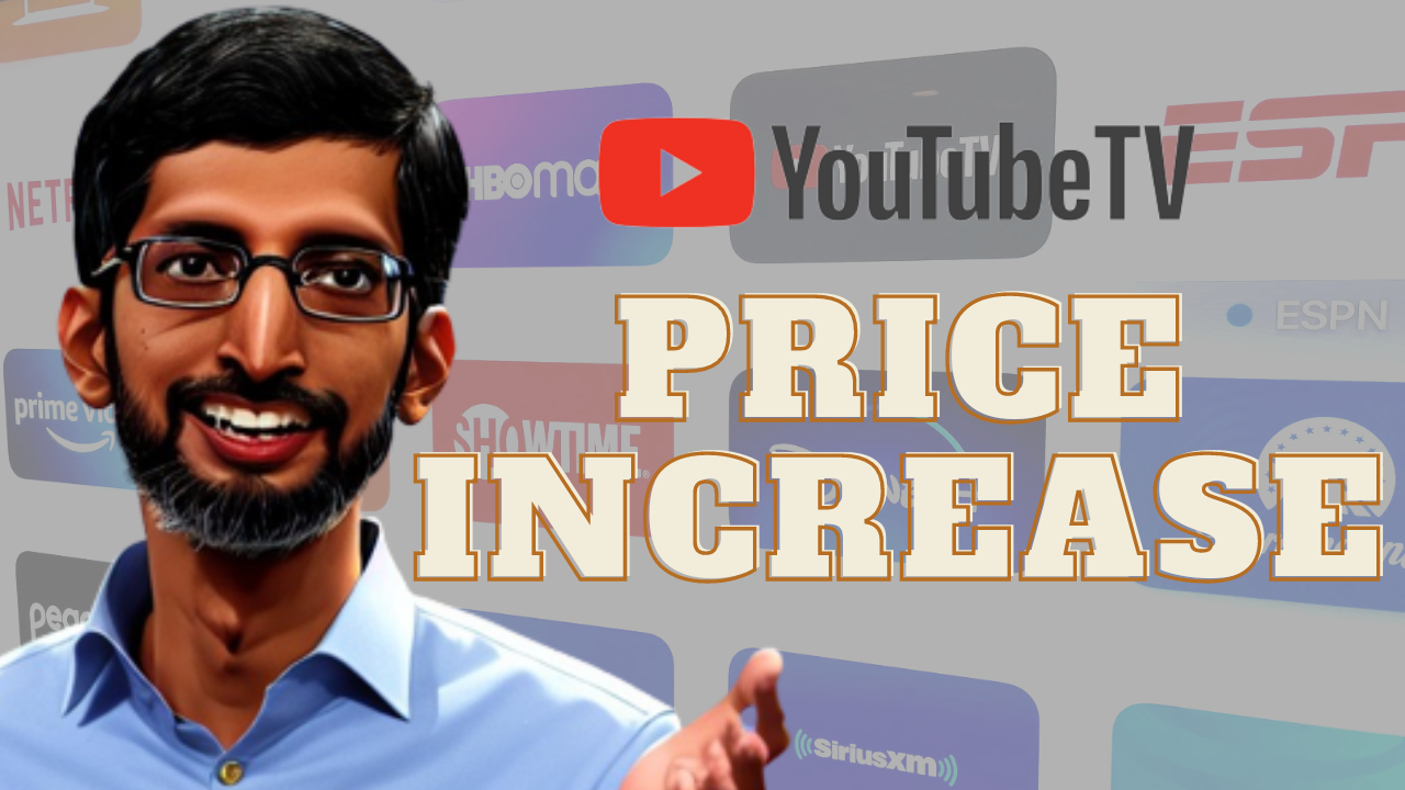 Youtube TV Price increase hike