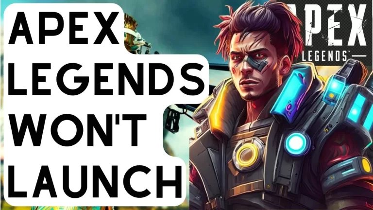 apex legends won't launch