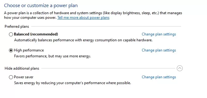 Fix 5 Choose High Performance Mode jpg