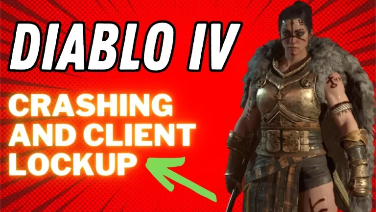 How to Fix Diablo IV Crashing and Client Lockup Issue