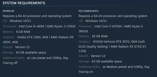 Lord of the Rings Gollum system requirements 1 jpg