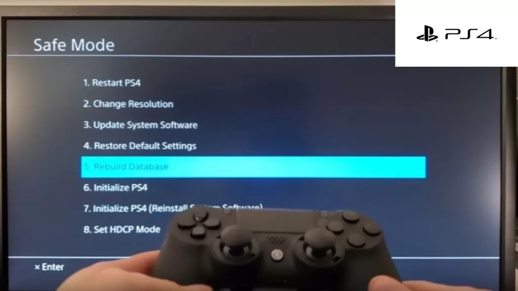 PS4 rebuild database