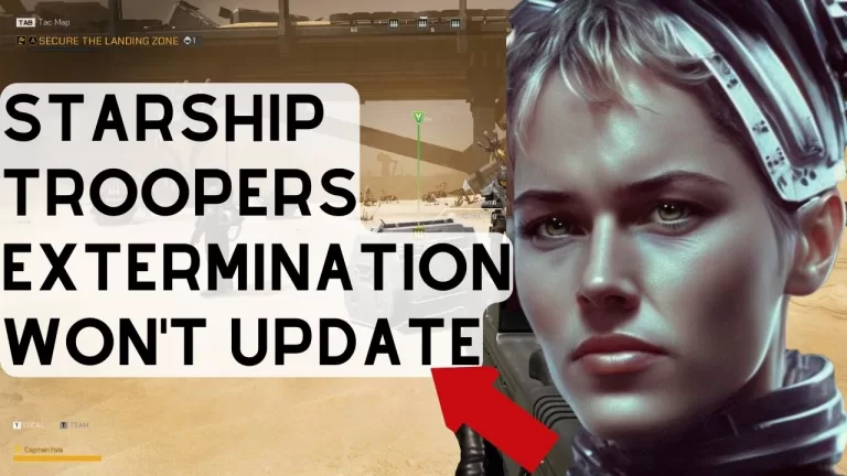 Starship Troopers Extermination Stuck On Update