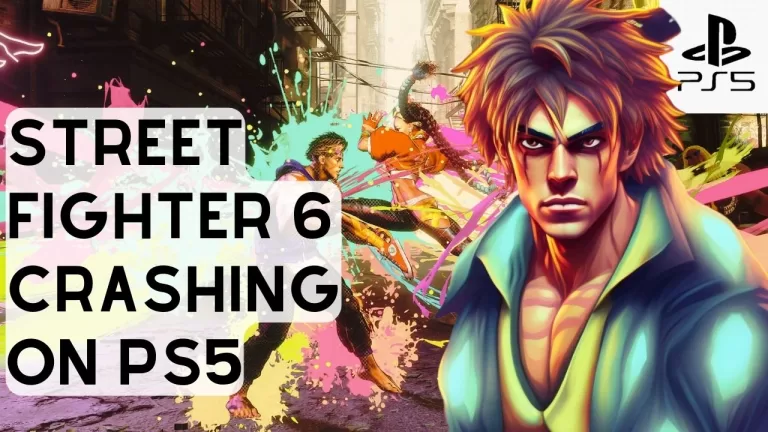 Street Fighter 6 crashing on PS5