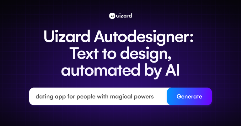 Stunning Text to UI Design Using AI With Uizard Autodesigner