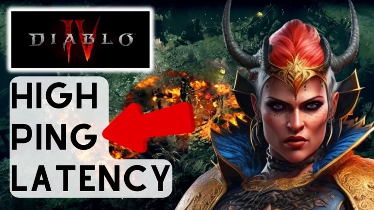 Diablo 4 High Ping