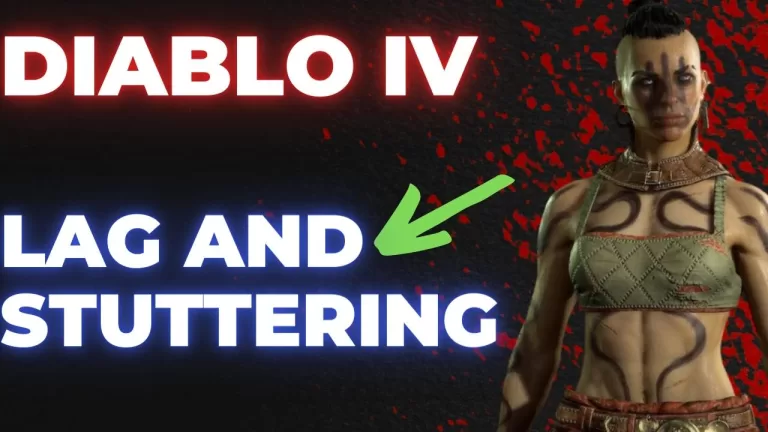 How to Fix Diablo 4 Lag and Stuttering
