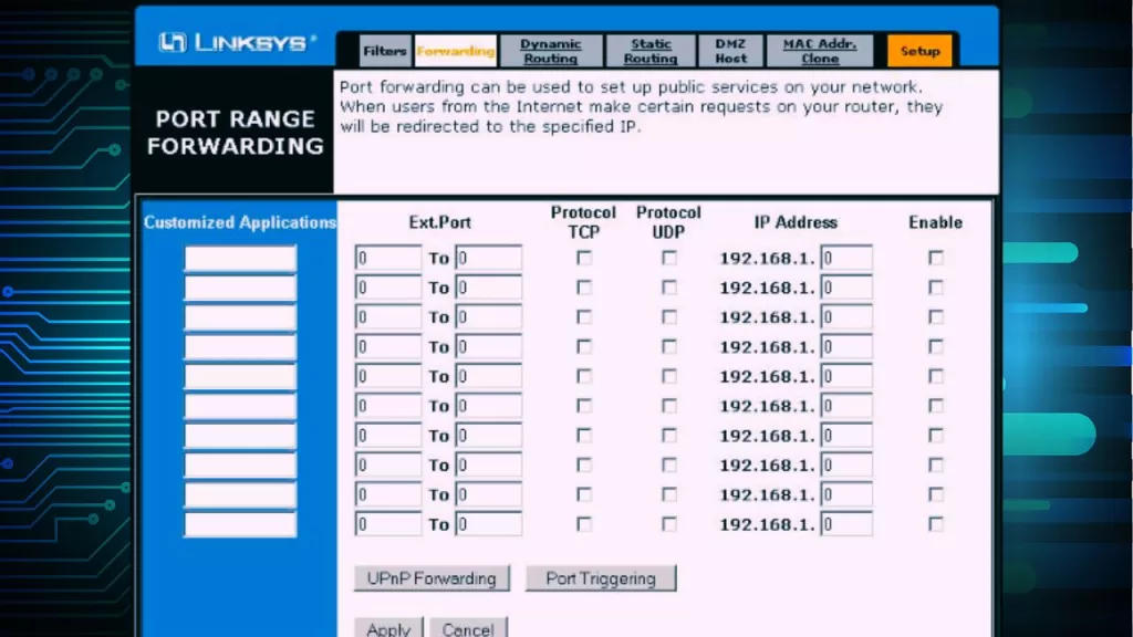 Port Forwarding