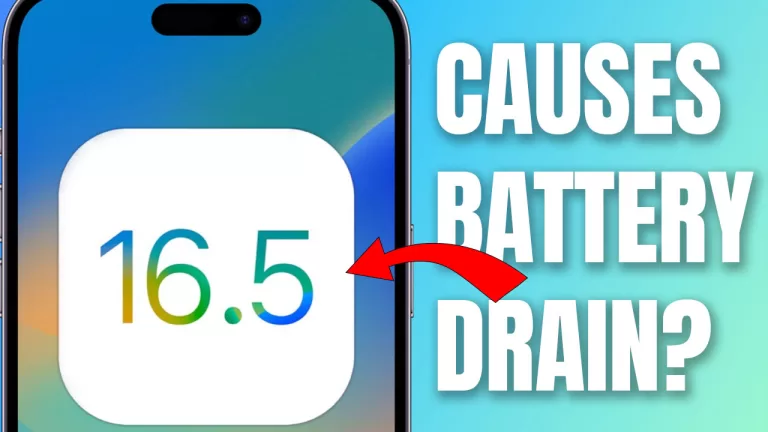 apple iphone ios 16.5 causes battery drain