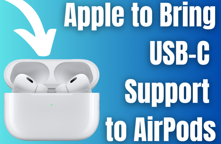 Apple to Bring USB-C Support to AirPods