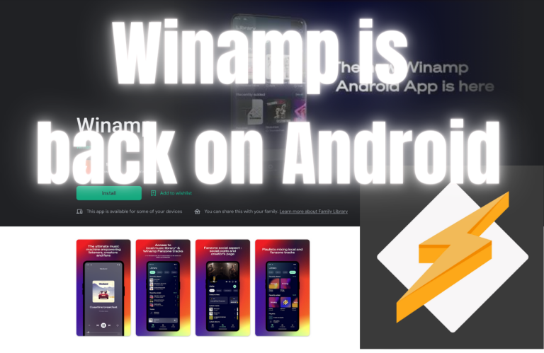 Winamp is back on Android with new updates