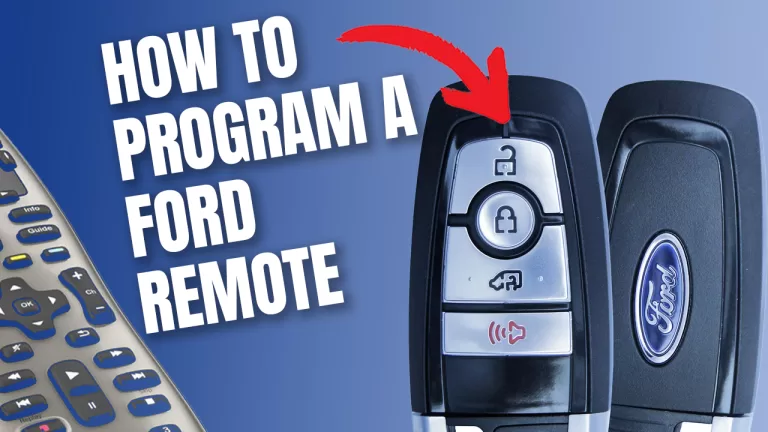 how to program ford remote