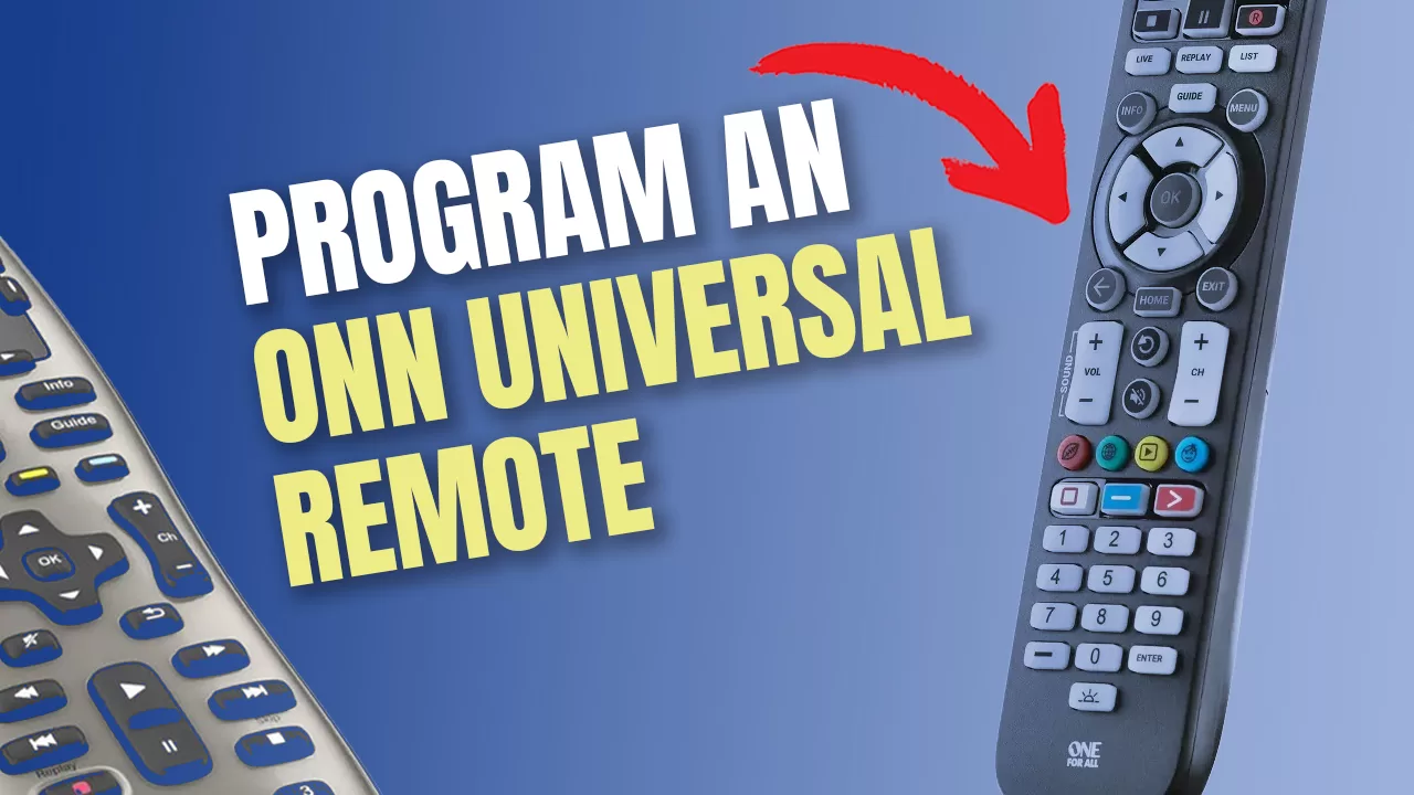 How to Program an ONN Universal Remote