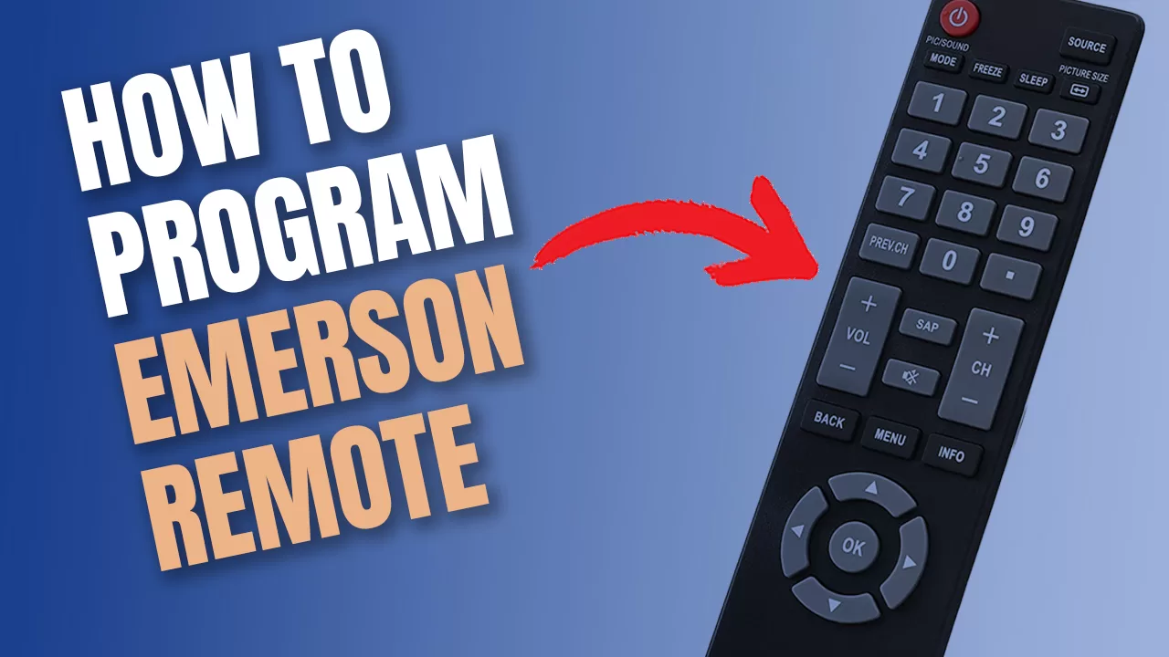 How to Program an Emerson Remote