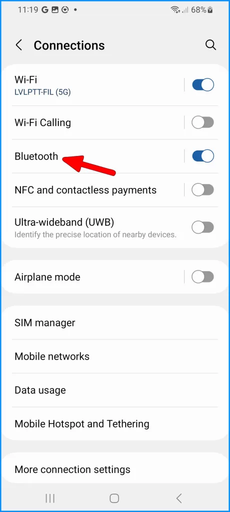 Tap Bluetooth