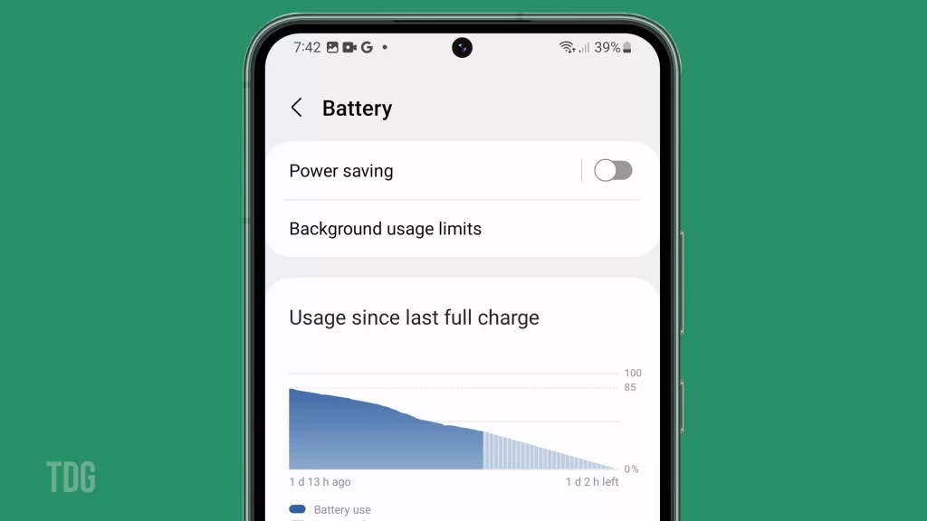 Excessive Battery Usage on Galaxy S23