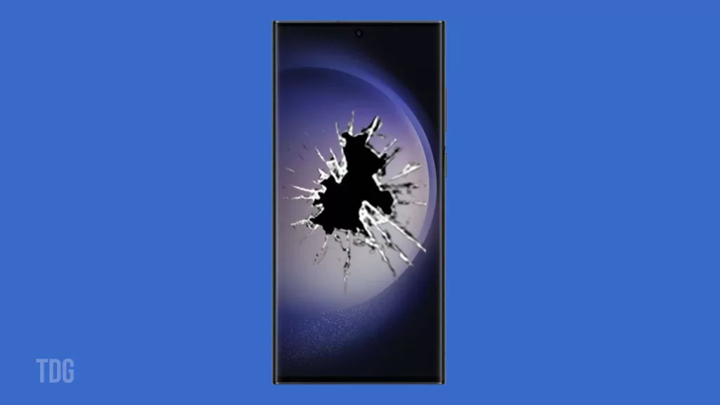 Galaxy S23 broken screen