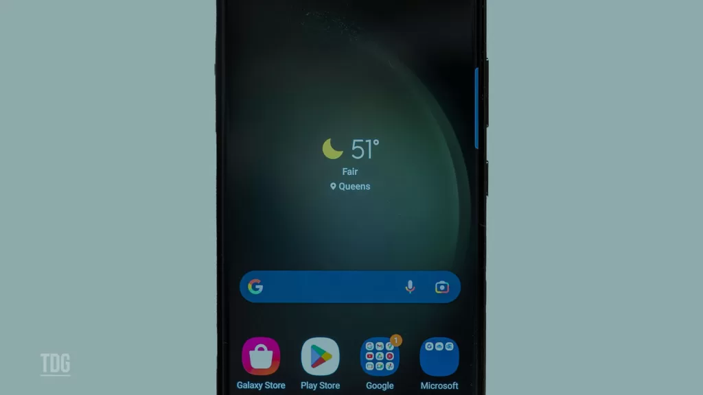 Samsung Galaxy S23 Display Black Bars