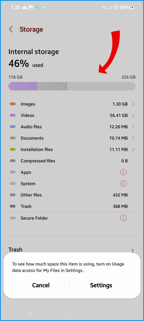 Delete unwanted apps and files