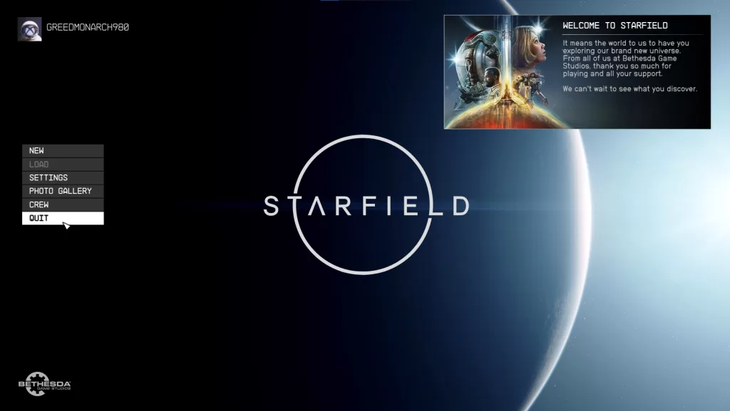 Changing Starfield FOV on .ini file confirmed to Work 1