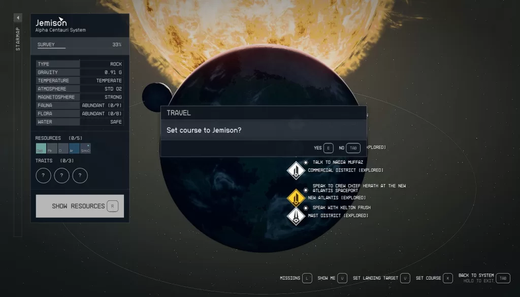 Starfield Starmap How to Access the Starmap Quickly on Xbox Controller 3