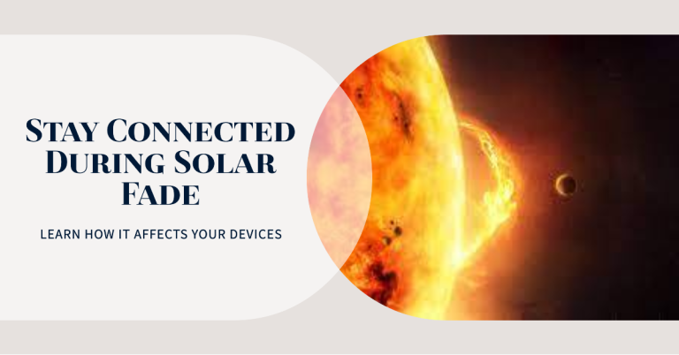 How Solar Fade Impacts Your Cell Phone and TV Reception