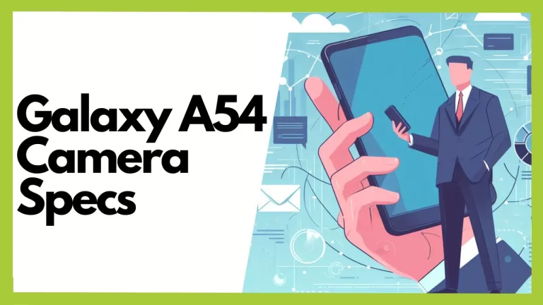 Galaxy A54 Camera Specs