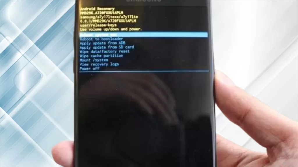 Galaxy S10 Recovery Mode
