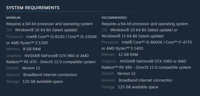 Ensure Your PC Meets System Requirements
