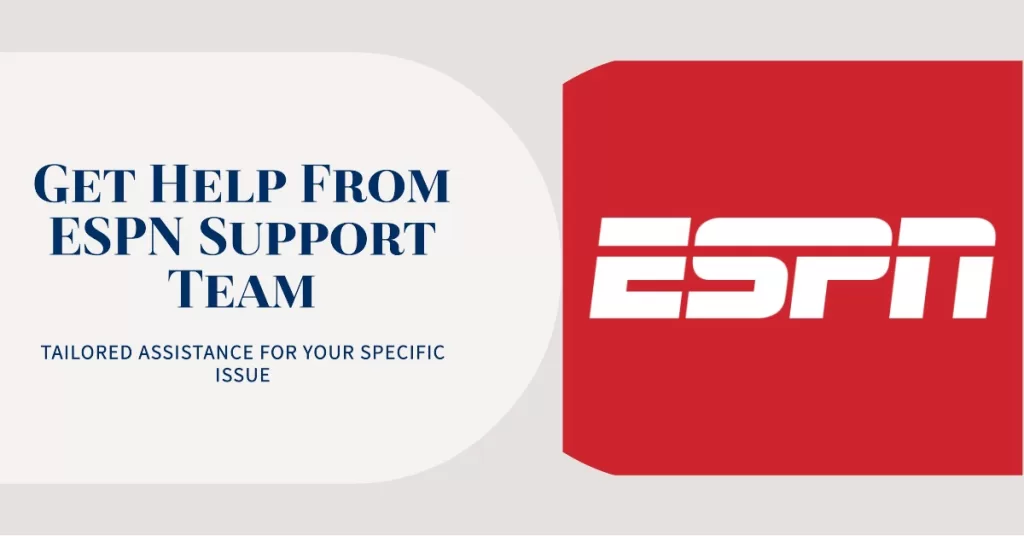 Contact ESPN Support