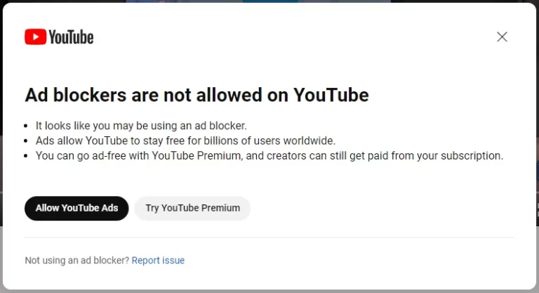 YouTube Cracks Down on Ad Blockers, Angers Users