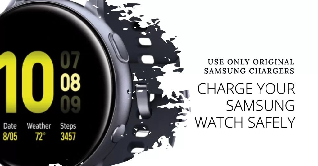 galaxy watch active 2 won't charge