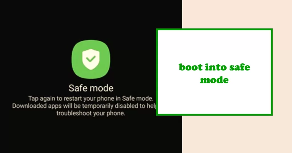 boot galaxy note 8 into safe mode