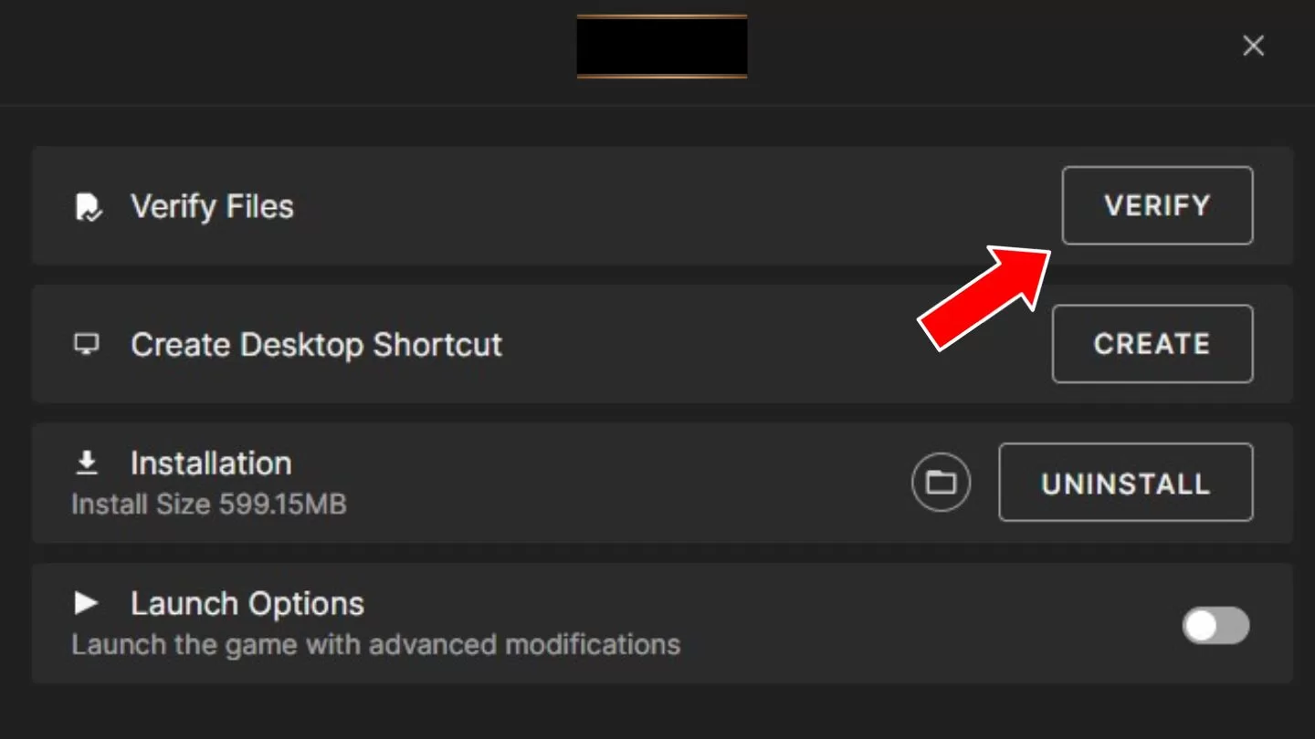 Verify Fortnite Game Files