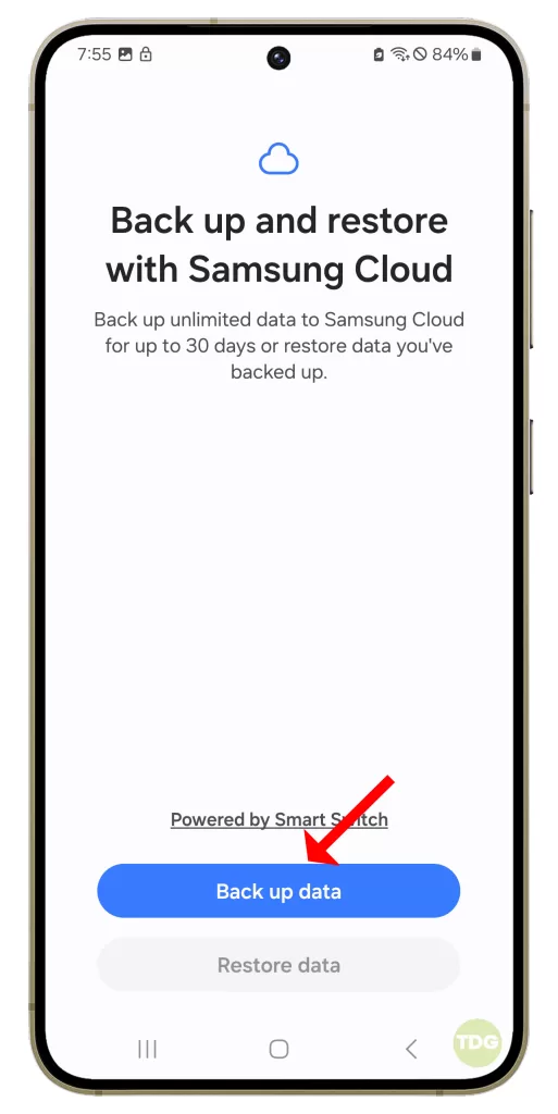 Back up all important data on your phone as it will be deleted in the process.