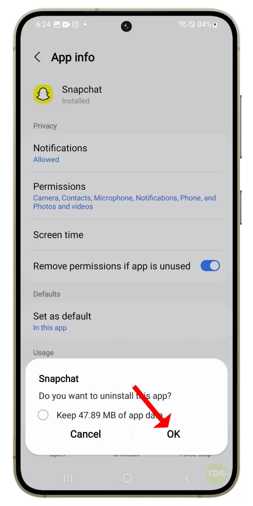10 Solutions To Fix Snapchat Notifications Not Working On Galaxy S24 12