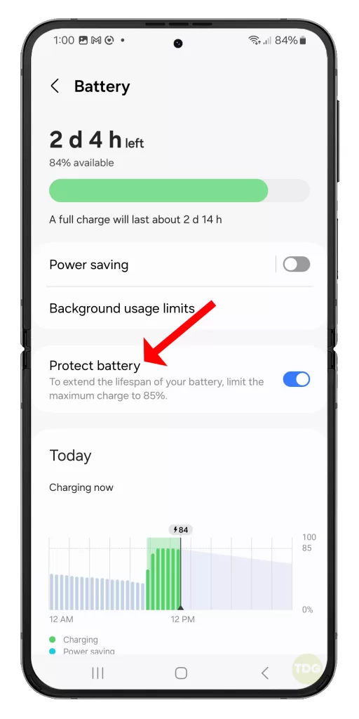 Fix Battery Drain from Display on Galaxy Z Flip 5 14