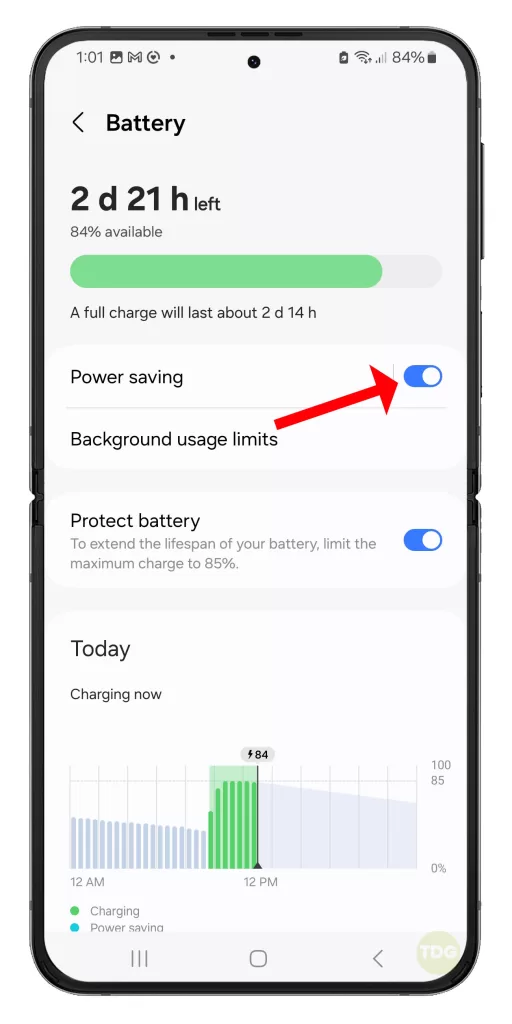 Fix Battery Drain from Display on Galaxy Z Flip 5 15