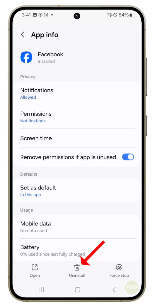 Fix Facebook Notifications Not Working On Galaxy S24 14