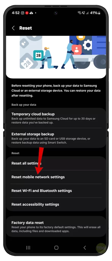 Fix Galaxy Z Flip 5 Cant Send SMS Text Messages 1