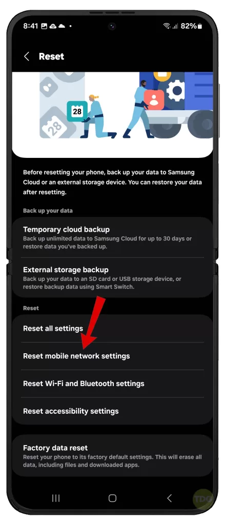 Fix Internet Keeps Stopping on Galaxy Z Flip 5 8 1