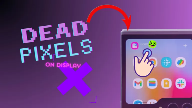 Fix Samsung Galaxy Z Flip 5 Dead Pixels On Display featured