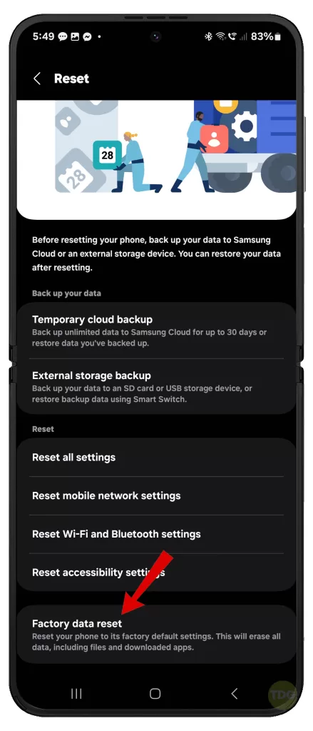 Fix Samsung Galaxy Z Flip 5 Keeps Crashing 10