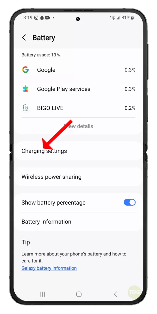 How to Fix Galaxy Z Flip 5 Slow Charging Problem 4