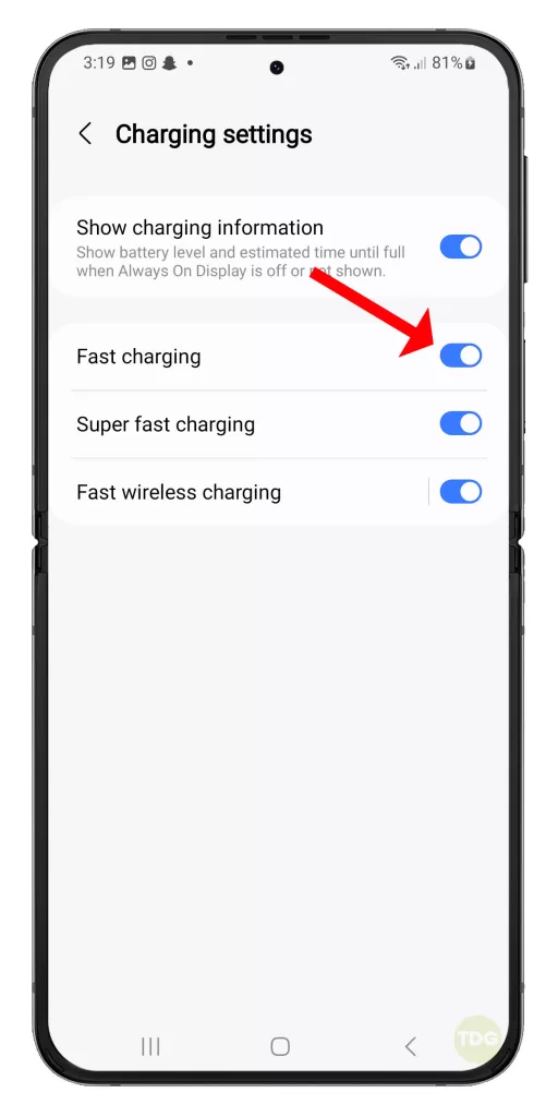 How to Fix Galaxy Z Flip 5 Slow Charging Problem 5