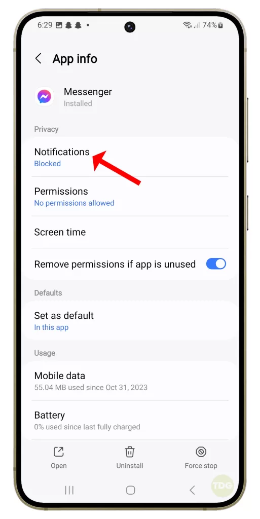 Messenger Notifications Not Working On Galaxy S24 1