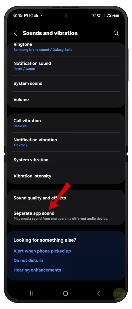 fix Samsung Galaxy Z Flip 5 audio speaker no sound 5